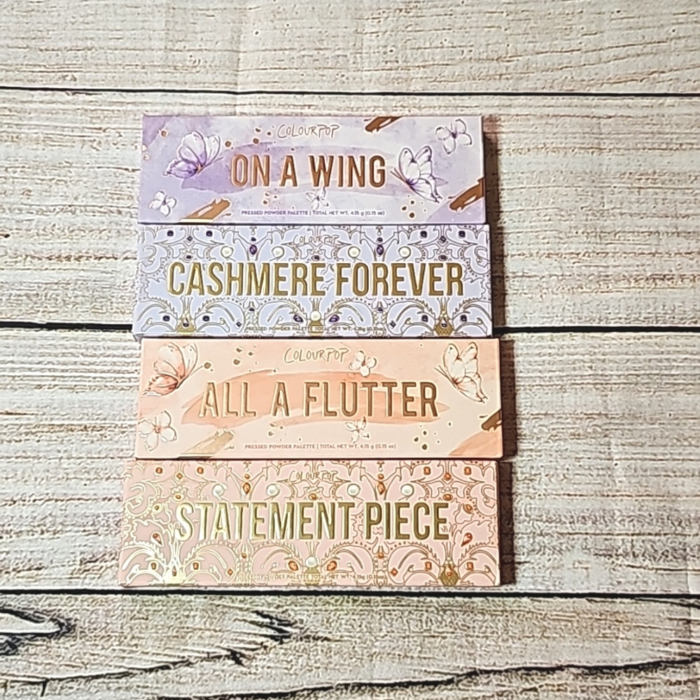BNIB Colourpop 5 Pan Palette Bundle